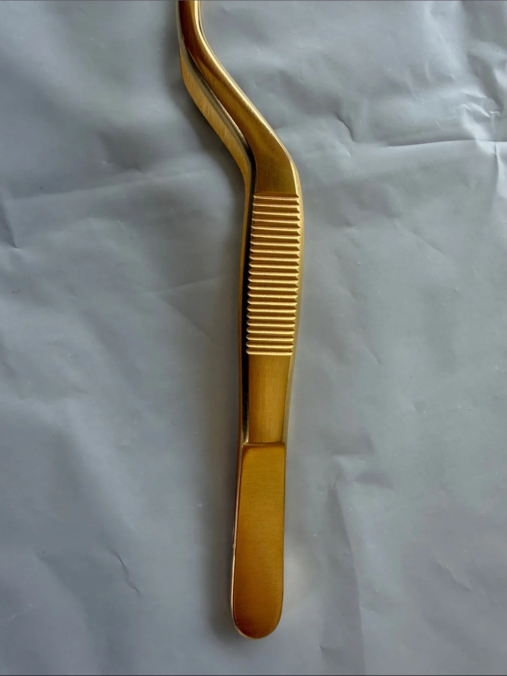 chef tweezers Gold plated